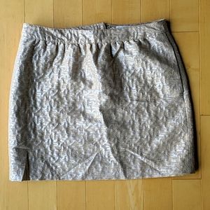 Loft metallic skirt